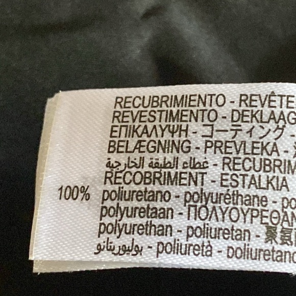 NWT Zara Black Quilted Windproof Jacket with Hood. Size L. - Picture 14 of 16